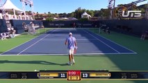 Ultimate Tennis Showdown: Ultimo punto di Matteo Berrettini (credit: @uts)