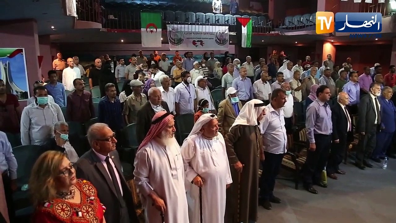 فلسطين: حفل لإحياء الذكرى 58 لعيد استقلال الجزا...