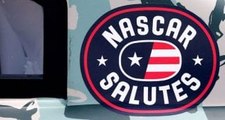 Austin Dillon, NASCAR Salutes team up for USO donation