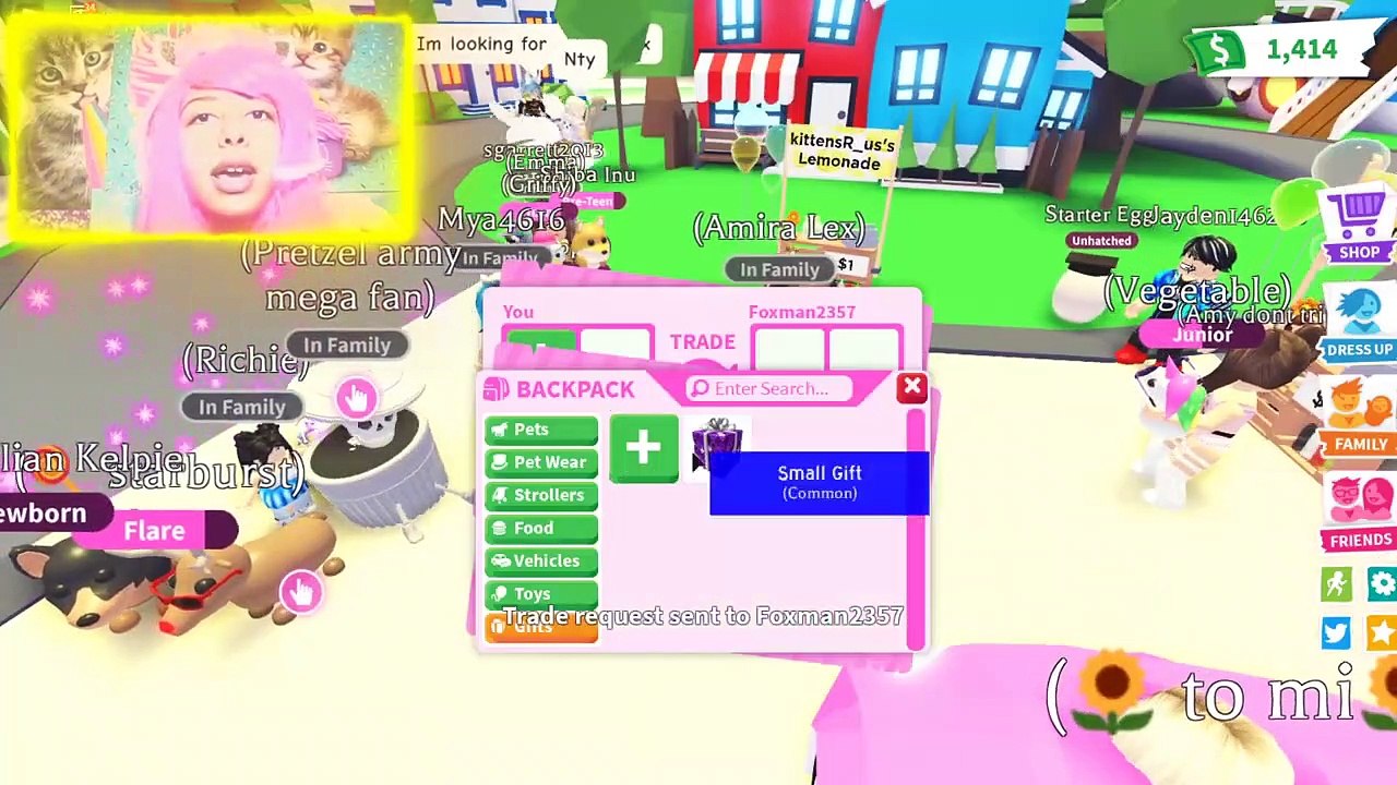 J'ai Fait Le *CRAZIEST* ONE COLOR TRADING CHALLENGE Dans Adopt Me! (Roblox)