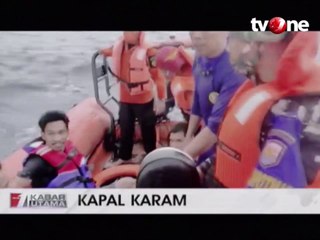 Mati Mesin Dihantam Ombak, Kapal Tenggelam