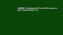 [NEWS]  Contemporary Financial Management by R. Charles Moyer Full