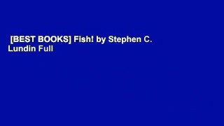 [BEST BOOKS] Fish! by Stephen C. Lundin Full