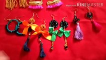 Latest design  earring making at home--Easy Diy Earring Making at Home--handmade jewelry
