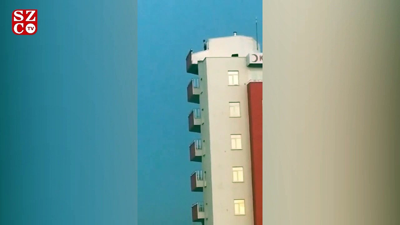 12. kattan atladı saniye saniye görüntülendi