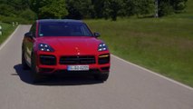 Porsche Cayenne GTS Coupé in Carmine Red Driving Video