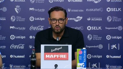 Bordalás: "No sé por qué habláis de Champions, no es el objetivo"
