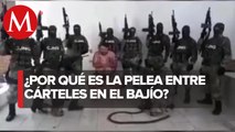 Disputa del CJNG con el Cártel de Santa Rosa de Lima por El Bajío