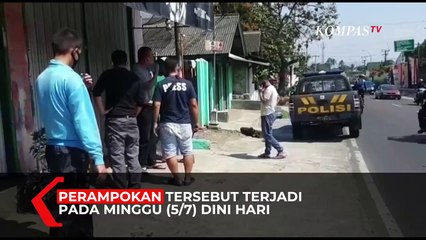 Polisi Tembak Kawanan Perampok di Sukabumi