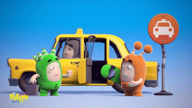 Learn Colors with Oddbods Cartoons | Yellow Taxi Car | Funny Cartoon for Kids | Best Kids Animation