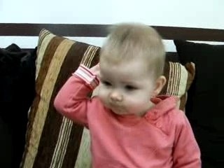 Je fais aurevoir hihi