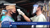 Umat Muslim Ulu Siau Laksanakan Sholat Jumat Di Masjid