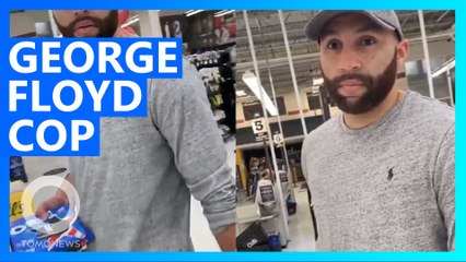 George Floyd Guilty Cop Filmed Shopping for Oreos
