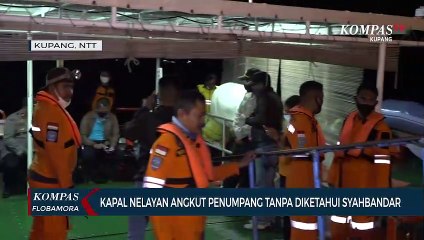 Kapal Tenggelam di Pukuafu Angkut Penumpang Tanpa Diketahui Syahbandar