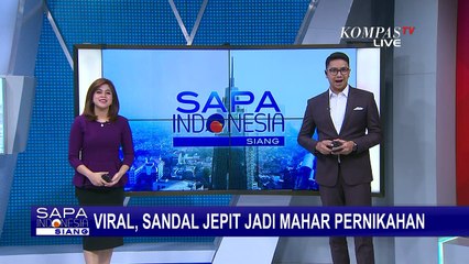 Viral! Pria Nikahi Wanita Ini dengan Mahar Sendal Jepit dan Segelas Air Putih