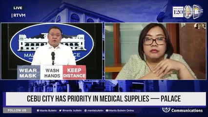 Cebu City has priority in medical supplies — Palace