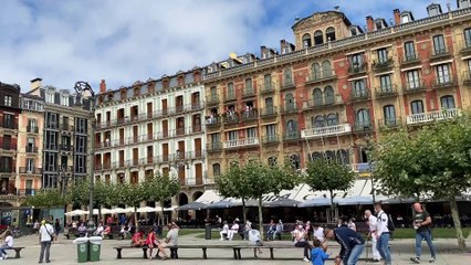 Así ha vivido la Plaza del Castillo el momento del 'no Chupinazo'