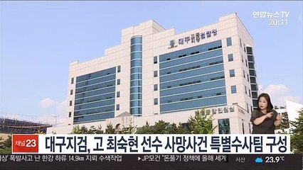 대구지검, 고 최숙현 선수 사망사건 특별수사팀 구성