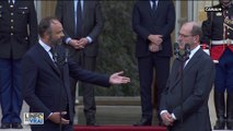 Passation de pouvoir entre Edouard Philippe et Jean Castex
