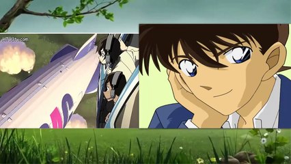 Conan và Kaito Kid hợp tác xém chút...