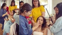 Neha Kakkar के  मेकअप करवाते वक्त इस Dance Video ने मचाया तहलका; Watch Video | Boldsky