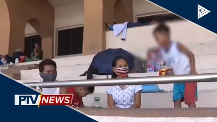 Ilang LSIs na umaasang makabibiyahe na, nagpunta sa Quirino Grandstand