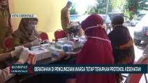 Warga Di Pengungsian Tetap Terapkan Protokol Kesehatan