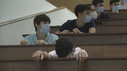 Mascarillas y gel para la Selectividad