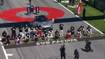 Drivers take a knee before  Austrian Grand Prix Formula 1 race [2020]