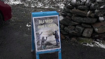 Nieve y frío tras la ola de calor en Noruega