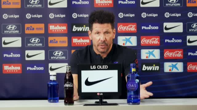 Simeone: Al Madrid le cobran más penales, porque ataca más