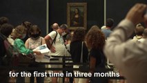 France's Louvre museum as it reopens after 16-week virus shutdown