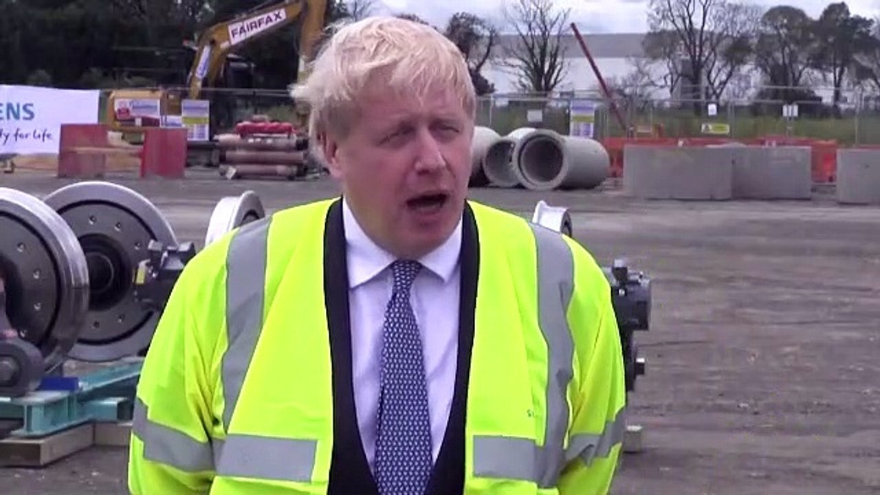 Boris Johnson on driverless trains
