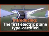 First EU-certified electric plane takes to the skies