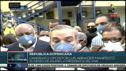 Elecciones en República Dominicana se realizaron en medio de pandemia