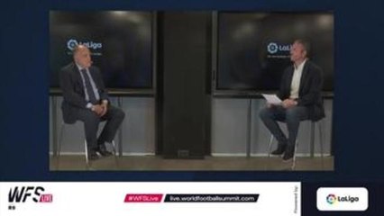 Tebas revela que los partidos con público virtual se han visto seis veces más