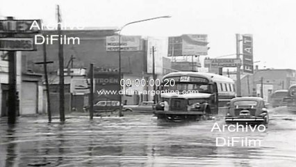 Estadio de Chacarita Juniors - Suspenden partido por las lluvias 1977