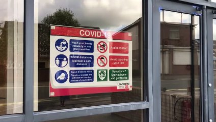 Joan Webber marries Adrian Cook at Preston Registry Office in the first ceremony since lockdown was lifted