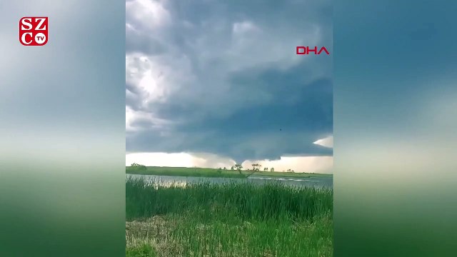 Kanada'yı kasırga vurdu