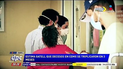 Tres veces más muertes en la CDMX entre marzo y mayo