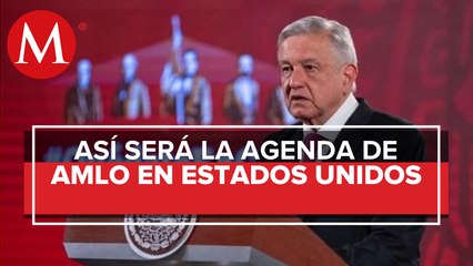 Esta es la agenda de AMLO para viaje a Estados Unidos