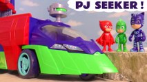 New PJ Masks PJ Seeker Rescue with Disney Pixar Cars Lightning McQueen and the Funny Funlings in this Family Friendly Full Episode English Toy Story for Kids