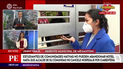 Primera Edición: 14 nativos del Cusco no pueden abandonar hotel debido a deuda pendiente