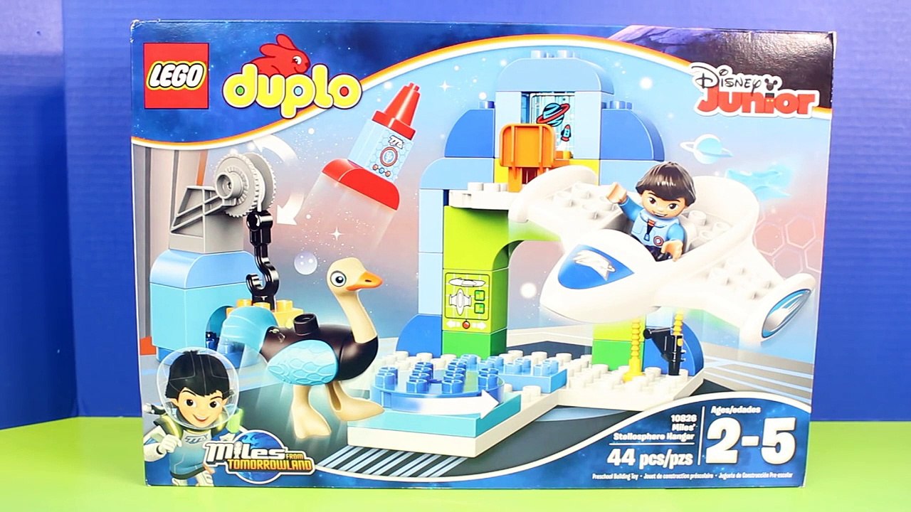 Lego Duplo Superman & Disney Junior Miles From Tomorrowland Stellosphere  Hanger Gets Slimed - video Dailymotion
