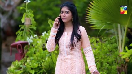 Wafa Kar Chalay Episode 114 HUM TV Drama 6 July 2020