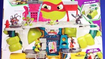 TMNT Teenage Mutant Ninja Turtles Half Shell Heroes Half Shell Headquarters Playset