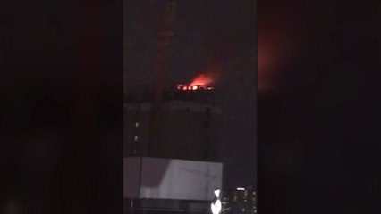 서울 장안동 오피스텔 공사장서 불..."인명 피해 없어" / YTN