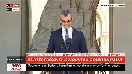 Remaniement - Ministre de la Justice : Eric Dupond-Moretti - Ministre de la culture : Roselyne Bachelot - Ministre de l'Intérieur : Gérald Darmanin - Gabriel Attal porte-parole du gouvernement, en remplacement de Sibeth Ndiaye