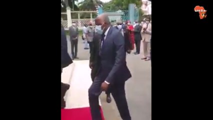 Gon Coulibaly retrouve ses collaborateurs à la Primature après deux mois d'absence en France