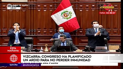 Edición Mediodía: Vizcarra asegura que congreso ha planificado un ardid para no perder la inmunidad